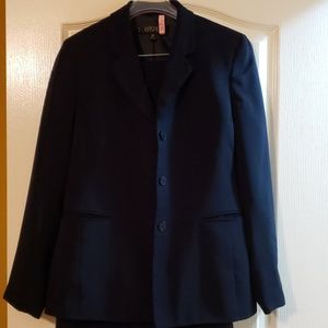 Kasper navy 3 piece suit